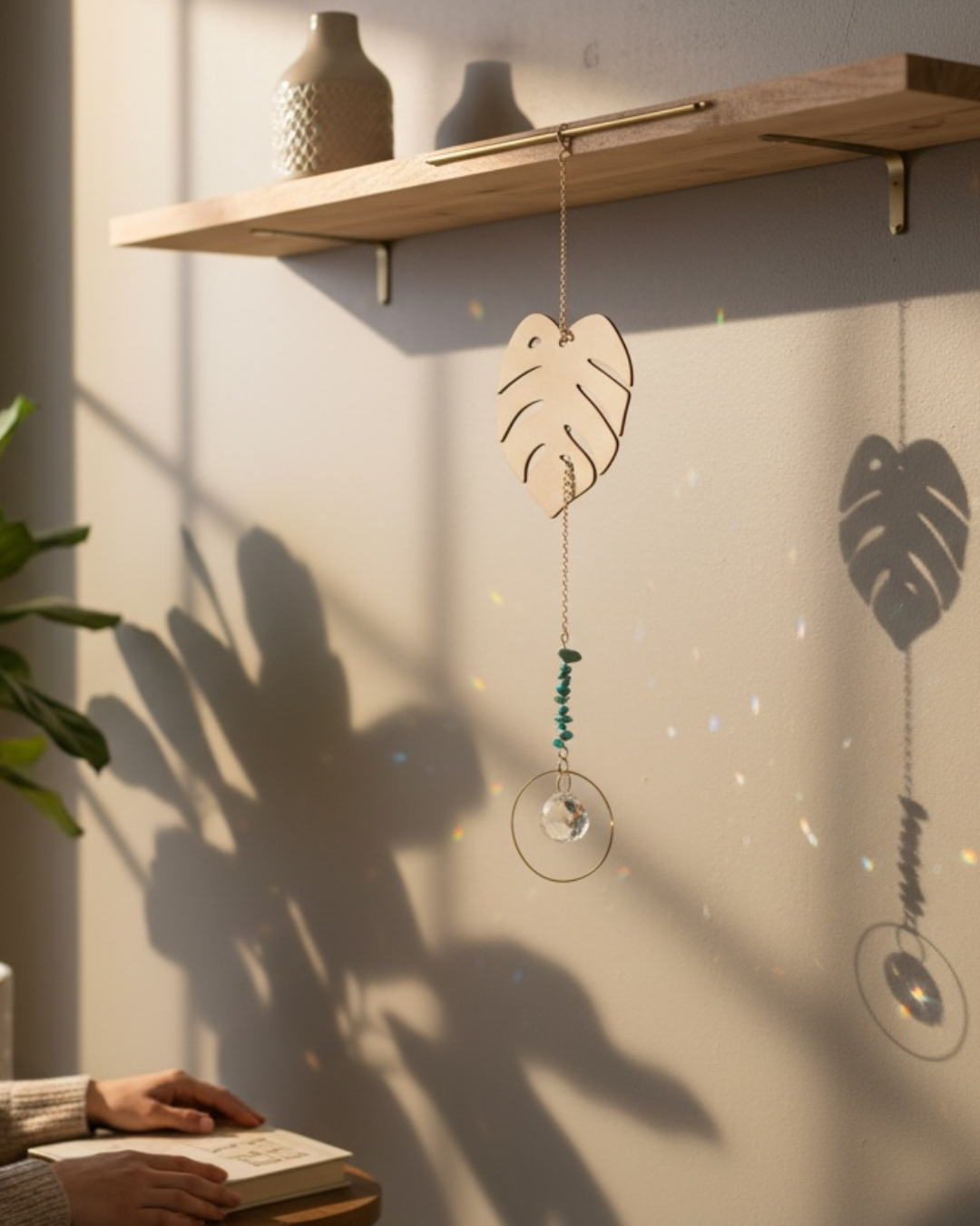 Monstera Suncatcher