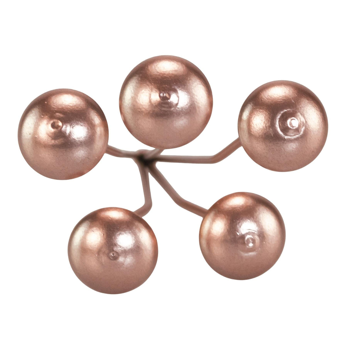 Copper Mushroom Plant Decor