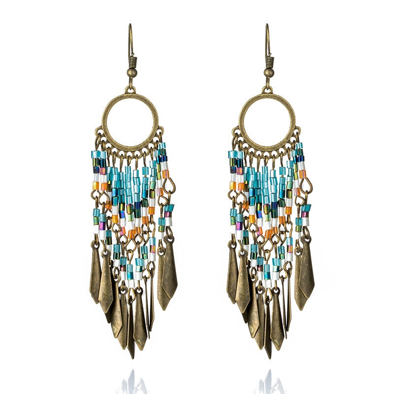 Boho Beaded Dream Earrings