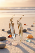 Mother of Pearl Abalone Earrings