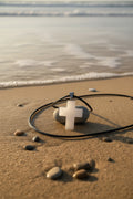 White Quartz Cross Pendant Necklace