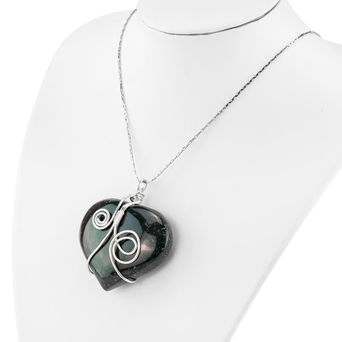 Wire Wrapped Crystal Necklace