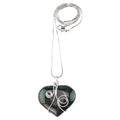 Wire Wrapped Crystal Necklace
