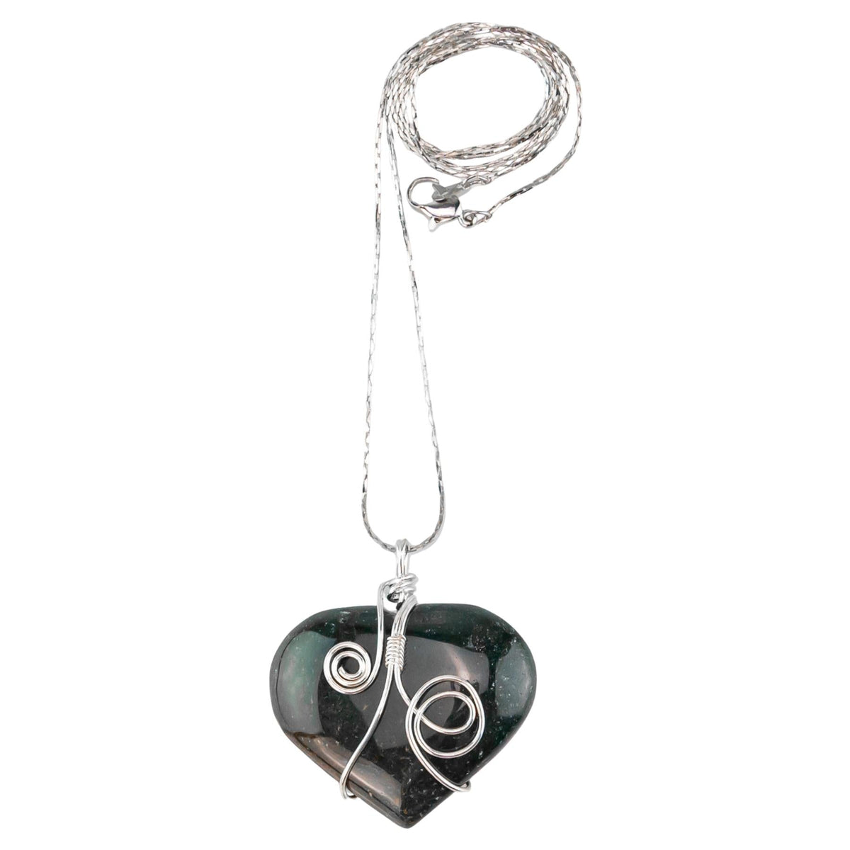 Wire Wrapped Crystal Necklace