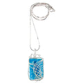 Wire Wrapped Crystal Necklace